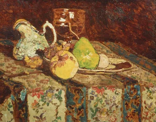 Stilleben med hvit mugge, ca. 1878-80 (panel)